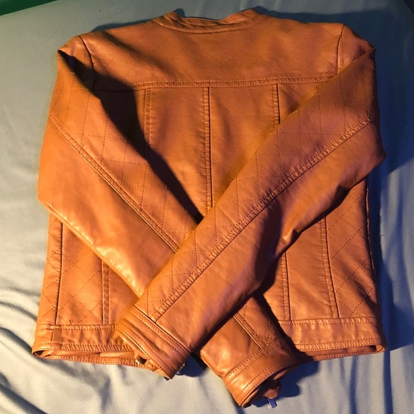 “Say What?” Polyester faux leather jacket - Picture 6 of 6